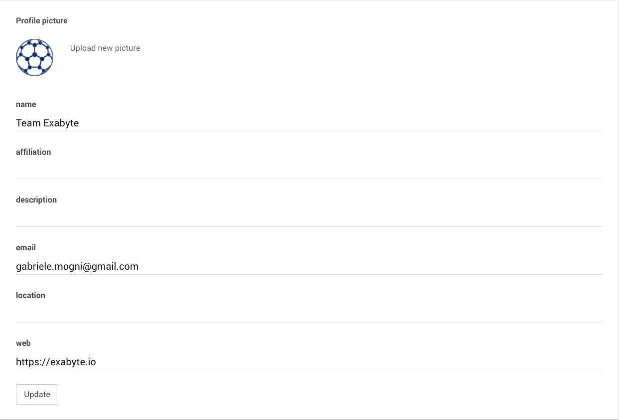 General Profile Information General Profile Information