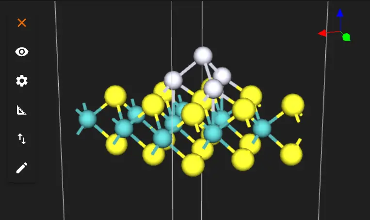 Complete Island, side view